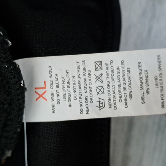 Molybell Women's One Piece Tummy Control V Neck Swimsuit XL - Picture 9 of 9